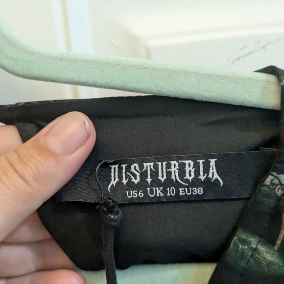 NWT Disturbia Vesna Peplum Top - Picture 4 of 6